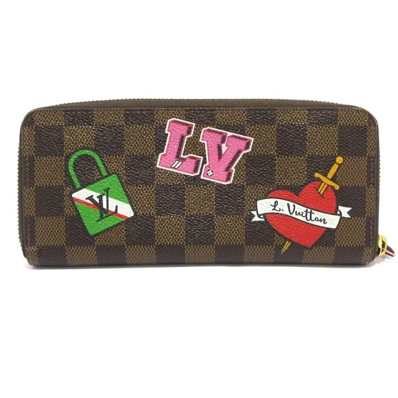 LOUIS VUITTON Portefeuille Clmence Ebene LV Stories - 505-080425 - Picture 2 of 11